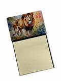 NEW Lion Sticky Note Holder Refillable Dispenser Self-Sticky Note Pads, Memo Pads Blank Desk Accessories