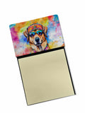 NEW Hippie Dawg Sticky Note Holder Refillable Dispenser Self-Sticky Note Pads, Memo Pads Blank Desk Accessories
