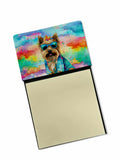 NEW Cairn Terrier Hippie Dawg Sticky Note Holder Refillable Dispenser Self-Sticky Note Pads, Memo Pads Blank Desk Accessories