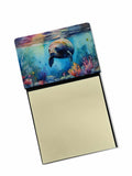 NEW Manatee Sticky Note Holder Refillable Dispenser Self-Sticky Note Pads, Memo Pads Blank Desk Accessories