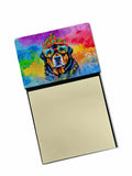 NEW Rottweiler Hippie Dawg Sticky Note Holder Refillable Dispenser Self-Sticky Note Pads, Memo Pads Blank Desk Accessories