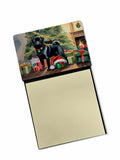 NEW Pug Cozy Christmas Sticky Note Holder Refillable Dispenser Self-Sticky Note Pads, Memo Pads Blank Desk Accessories