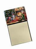 NEW Schnauzer Cozy Christmas Sticky Note Holder Refillable Dispenser Self-Sticky Note Pads, Memo Pads Blank Desk Accessories