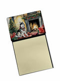 NEW Siberian Husky Cozy Christmas Sticky Note Holder Refillable Dispenser Self-Sticky Note Pads, Memo Pads Blank Desk Accessorie