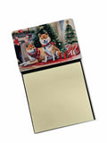 NEW Shiba Inu Cozy Christmas Sticky Note Holder Refillable Dispenser Self-Sticky Note Pads, Memo Pads Blank Desk Accessories