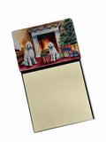 NEW Komondor Cozy Christmas Sticky Note Holder Refillable Dispenser Self-Sticky Note Pads, Memo Pads Blank Desk Accessories