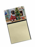 NEW Tibetan Mastiff Cozy Christmas Sticky Note Holder Refillable Dispenser Self-Sticky Note Pads, Memo Pads Blank Desk Accessori