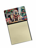 NEW Shar Pei Cozy Christmas Sticky Note Holder Refillable Dispenser Self-Sticky Note Pads, Memo Pads Blank Desk Accessories