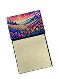 NEW Hyacinths in Color Sticky Note Holder Refillable Dispenser Self-Sticky Note Pads, Memo Pads Blank Desk Accessories