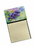 NEW New Jersey Violet in Watercolor Sticky Note Holder Refillable Dispenser Self-Sticky Note Pads, Memo Pads Blank Desk Accessor