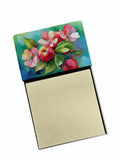 NEW Arkansas Apple Blossom in Watercolor Sticky Note Holder Refillable Dispenser Self-Sticky Note Pads, Memo Pads Blank Desk Acc