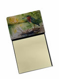 NEW Green Heron Sticky Note Holder Refillable Dispenser Self-Sticky Note Pads, Memo Pads Blank Desk Accessories