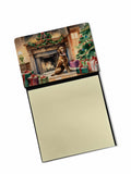 NEW Chesapeake Bay Retriever Cozy Christmas Sticky Note Holder Refillable Dispenser Self-Sticky Note Pads, Memo Pads Blank Desk 