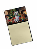NEW Chinese Crested Cozy Christmas Sticky Note Holder Refillable Dispenser Self-Sticky Note Pads, Memo Pads Blank Desk Accessori