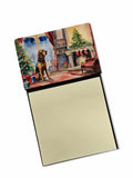 NEW Bloodhound Cozy Christmas Sticky Note Holder Refillable Dispenser Self-Sticky Note Pads, Memo Pads Blank Desk Accessories