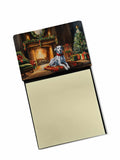 NEW Dalmatian Cozy Christmas Sticky Note Holder Refillable Dispenser Self-Sticky Note Pads, Memo Pads Blank Desk Accessories