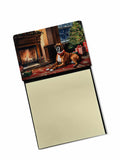 NEW Boxer Cozy Christmas Sticky Note Holder Refillable Dispenser Self-Sticky Note Pads, Memo Pads Blank Desk Accessories