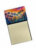 NEW Agapanthus in Color Sticky Note Holder Refillable Dispenser Self-Sticky Note Pads, Memo Pads Blank Desk Accessories