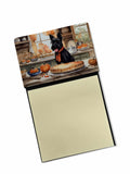 NEW Scottish Terrier Fall Kitchen Pumpkins Sticky Note Holder Refillable Dispenser Self-Sticky Note Pads, Memo Pads Blank Desk A
