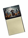 NEW Dachshund Spooky Halloween Sticky Note Holder Refillable Dispenser Self-Sticky Note Pads, Memo Pads Blank Desk Accessories