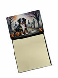 NEW Bernese Mountain Dog Spooky Halloween Sticky Note Holder Refillable Dispenser Self-Sticky Note Pads, Memo Pads Blank Desk Ac