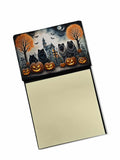 NEW Keeshond Spooky Halloween Sticky Note Holder Refillable Dispenser Self-Sticky Note Pads, Memo Pads Blank Desk Accessories