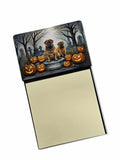 NEW Shar Pei Spooky Halloween Sticky Note Holder Refillable Dispenser Self-Sticky Note Pads, Memo Pads Blank Desk Accessories