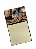 NEW Shar Pei Fall Kitchen Pumpkins Sticky Note Holder Refillable Dispenser Self-Sticky Note Pads, Memo Pads Blank Desk Accessori