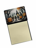 NEW Orcs Spooky Halloween Sticky Note Holder Refillable Dispenser Self-Sticky Note Pads, Memo Pads Blank Desk Accessories