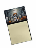 NEW Beagle Spooky Halloween Sticky Note Holder Refillable Dispenser Self-Sticky Note Pads, Memo Pads Blank Desk Accessories