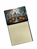 NEW Skeleton Spooky Halloween Sticky Note Holder Refillable Dispenser Self-Sticky Note Pads, Memo Pads Blank Desk Accessories
