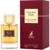 MAISON ALHAMBRA EXCLUSIF ROSE by Lattafa EAU DE PARFUM SPRAY 3.4 OZ