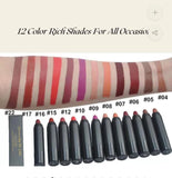 Lip Crayon & Liner for Thin Lips – Defines and Prevents Feathering, Gluten-Free & Nut-Free