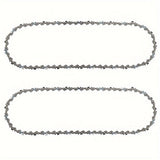 2pcs Hipa 18" 3/8" LP Pitch 050" Gauge 62 DL Chainsaw Chain For Echo CS370 CS370F CS400 CS400F Poulan Pro 2050 2055 2075 2150