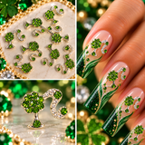 Queen - Nail Charms 10pc - #274 Silver Light Green Barbies