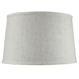 10"W 2 Light Swag Plug-In Pendant Light Textured Oatmeal with Diffuser White Cord