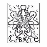 Darn Good Yarn Relaxation Coloring Book
