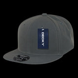 Decky RP1PLCHA24 Retro Fitted Caps Charcoal 7.13