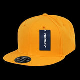 Decky RP1PLGLD29 Retro Fitted Caps Gold 7.75