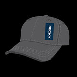 Decky 209CHA Low Crown Cotton Baseball Cap Charcoal