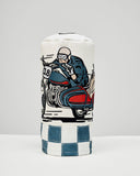 Check Sidecar Driver Barrel - Blue / White
