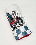 Check Sidecar Driver Barrel - Blue / White