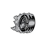 Burnout Flat Magnet