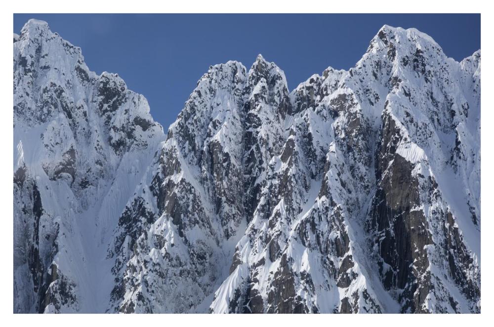 Peaks Of Takhinsha Mountains Near Haines, Alaska-Paper Art-38,,X26,,