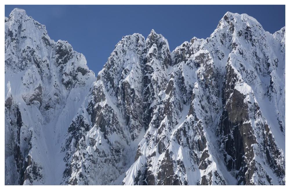 Peaks Of Takhinsha Mountains Near Haines, Alaska-Paper Art-62,,X42,,