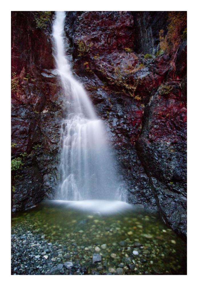 Waterfall In Creek Along Gold River Highway, Vancouver Island, Canada-Paper Art-18,,X26,,