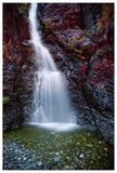 Waterfall In Creek Along Gold River Highway, Vancouver Island, Canada-Paper Art-42,,X62,,