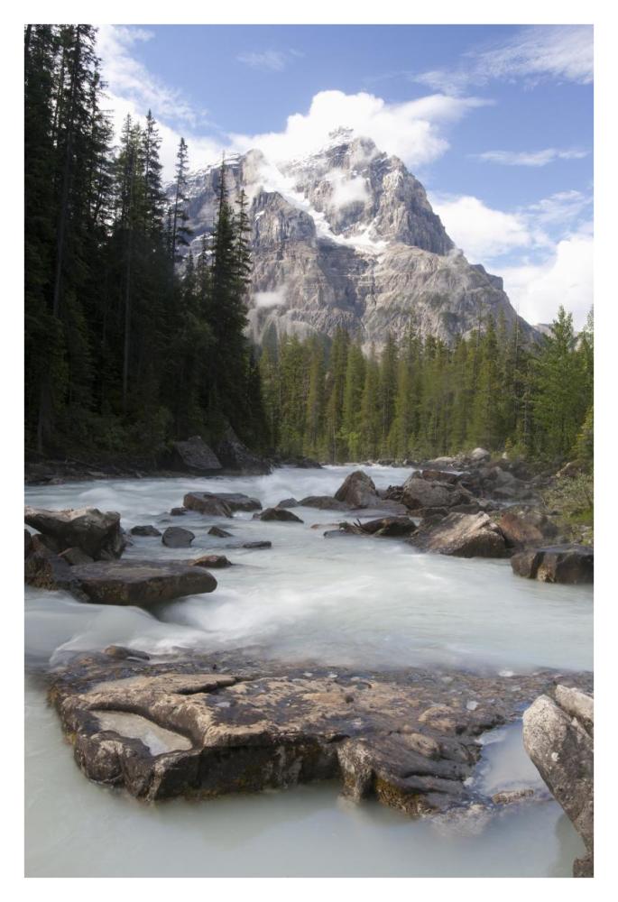Mount Stephen And Yoho River, Yoho National Park, British Columbia, Canada-Paper Art-26,,X38,,