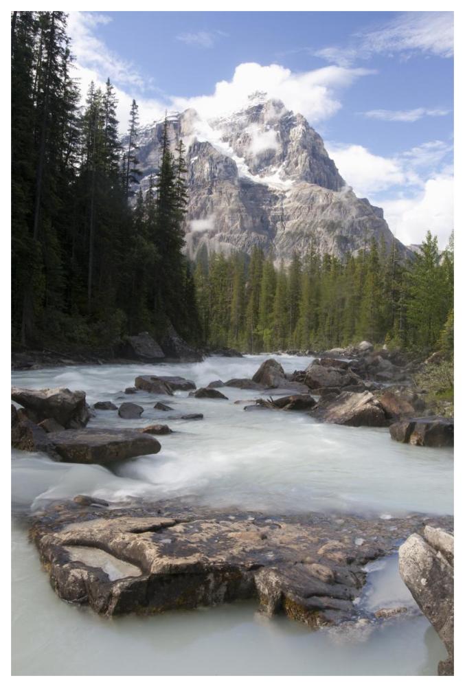 Mount Stephen And Yoho River, Yoho National Park, British Columbia, Canada-Paper Art-42,,X62,,