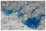 Meltwater Lakes On Hubbard Glacier, Wrangell-St. Elias National Park, Alaska-Paper Art-62,,X42,,